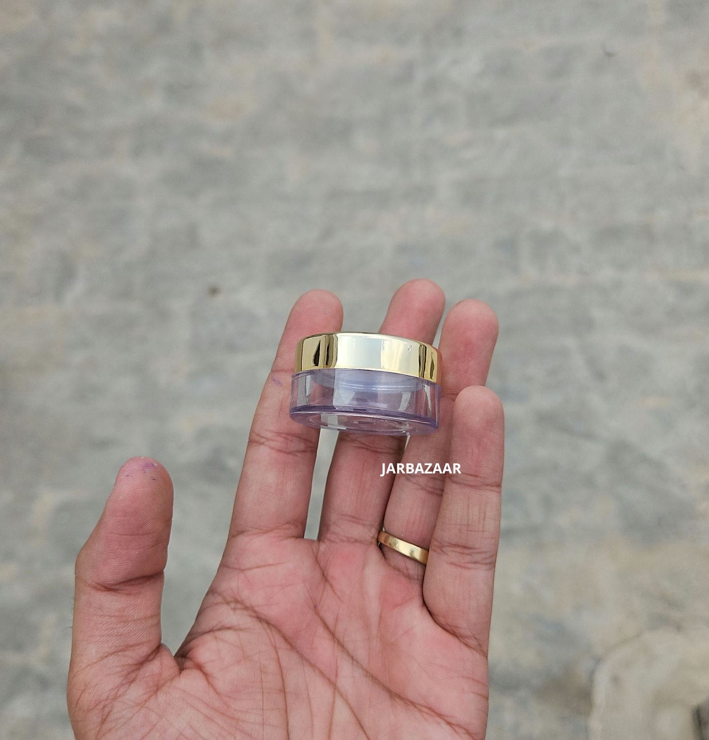 8 Gram Transparent Sanjar (Golden Cap)