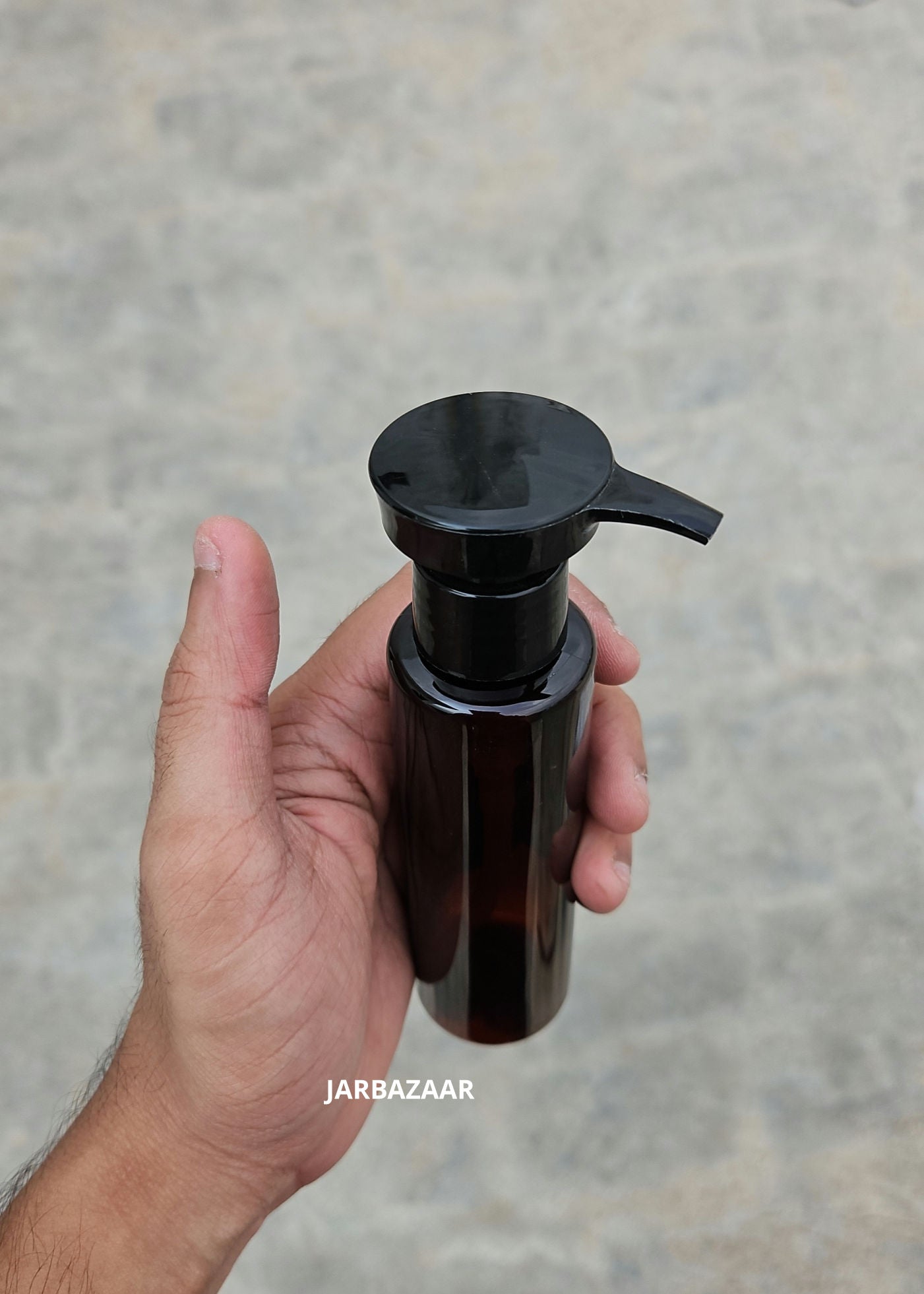 100 ML Sleek Amber Dispenser Bottle