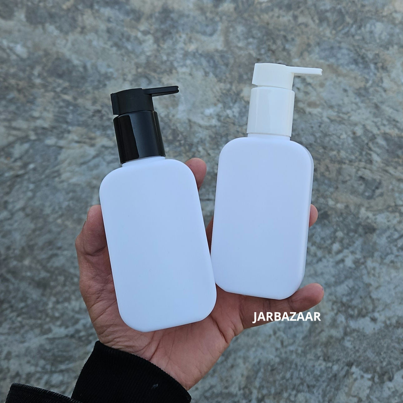 125 ML Flat White - HDPE BOTTLE (With ClipLock Dispenser Pumps)