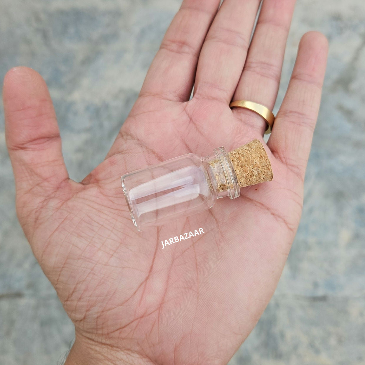 5 ML CORK BOTTLE