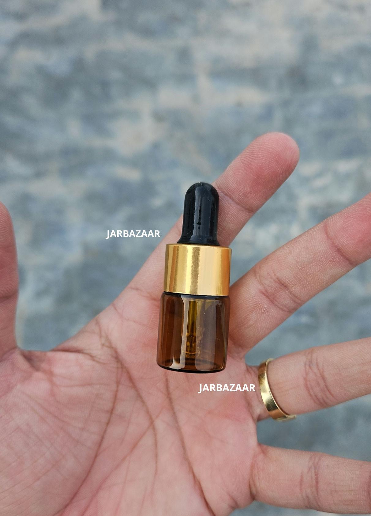 5 ML Amber Dropper Bottle