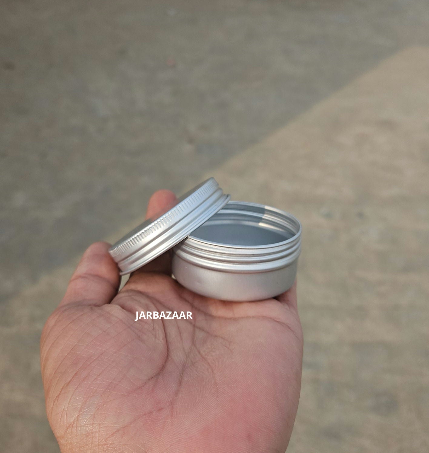 50 Gram Aluminium Tin