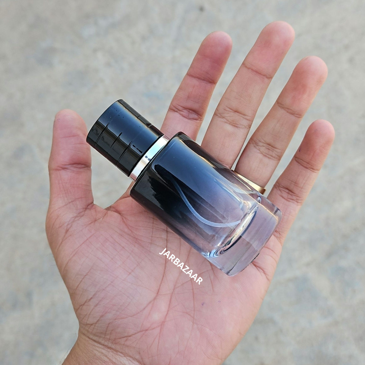 30 ML Round Tinted Glass Perfume Bottle