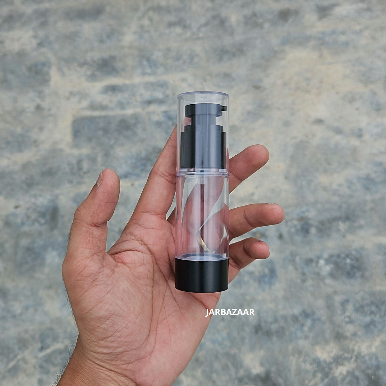 30 ML Black Airless Bottle
