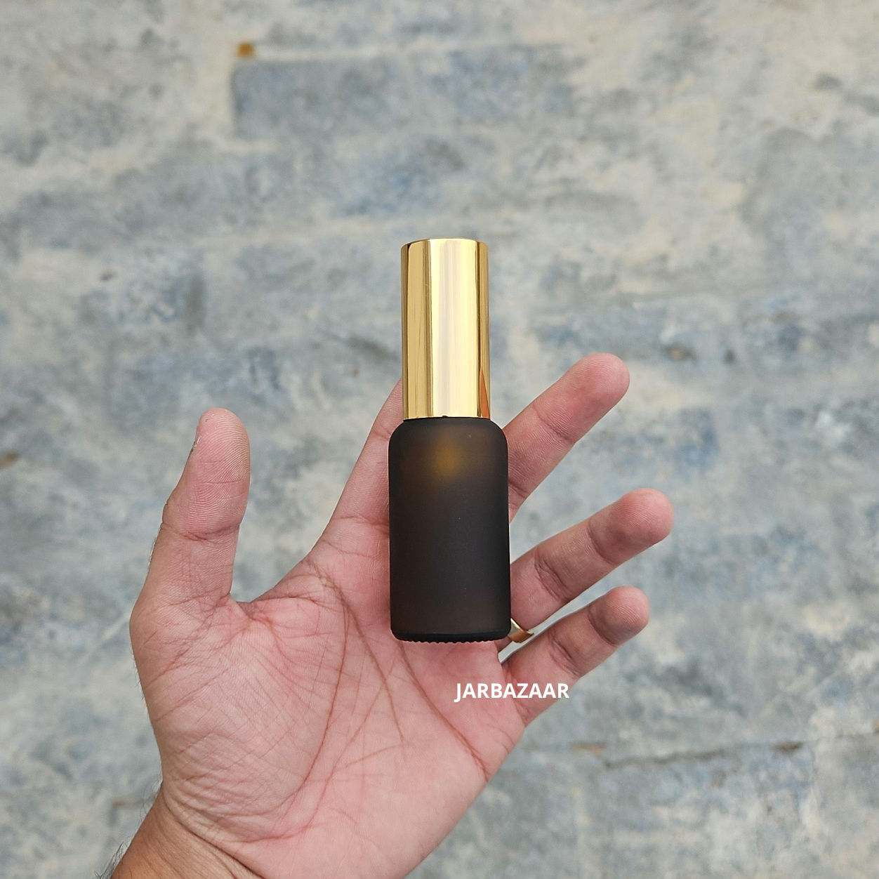 30 ML Amber Frosted Glass Perfume Bottle