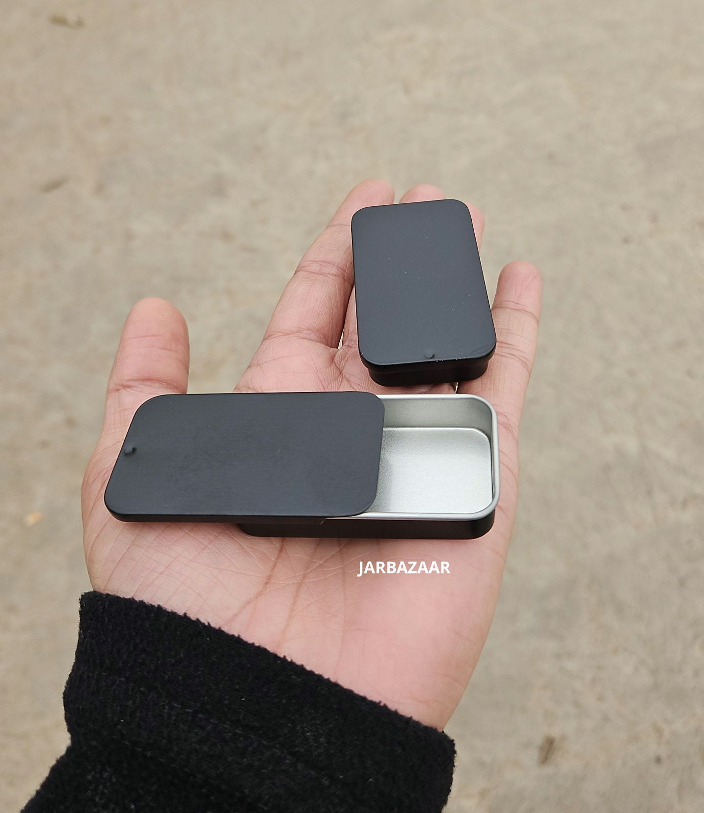 10 Gram Black Slider Tin