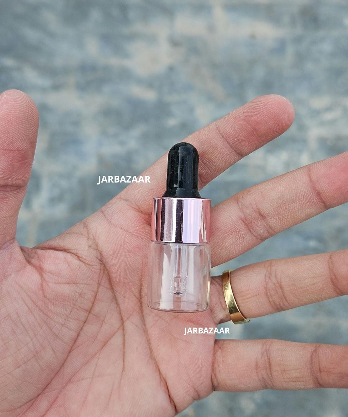 5 ML Clear Dropper Bottle