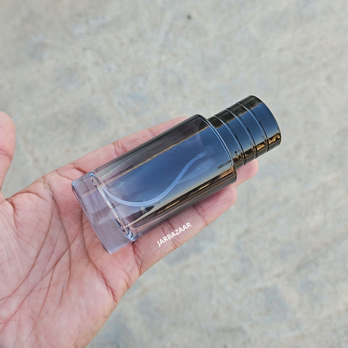 50 ML Round Tinted Glass Perfume Bottle