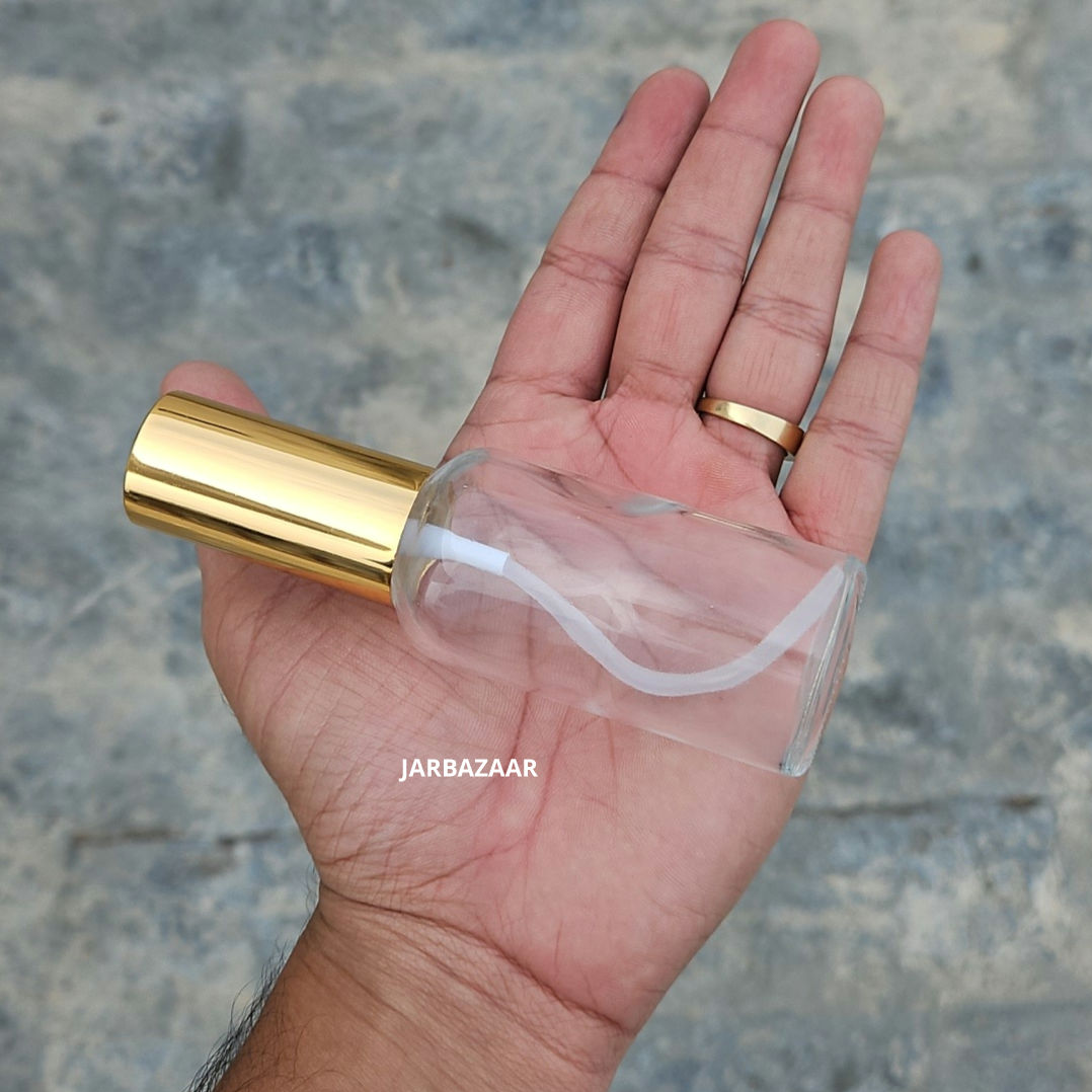 50 ML Clear Glass Perfume Bottle