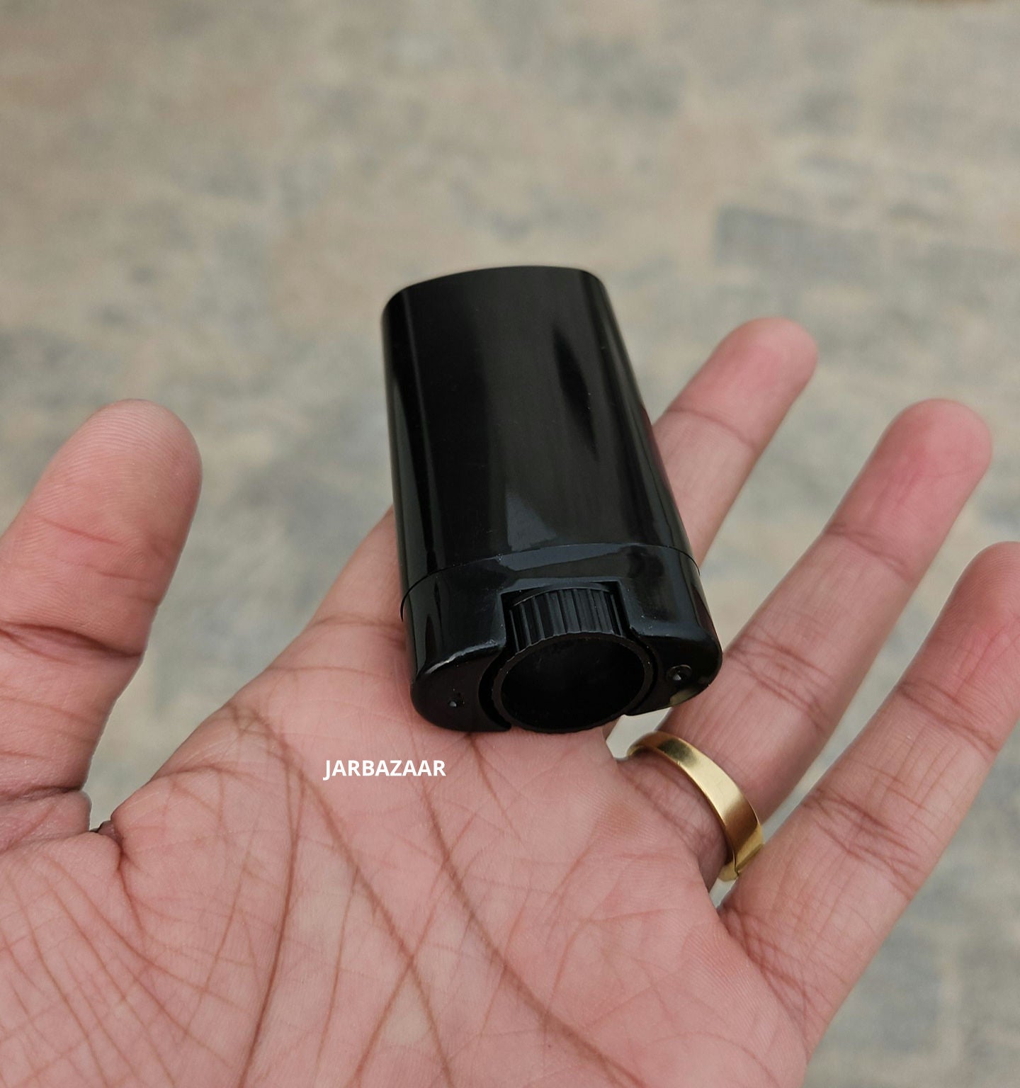 15 Gram Black Stick Container