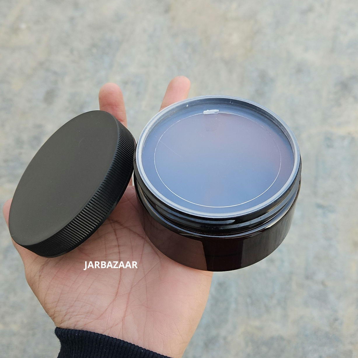 200 Gram Amber Pet Jar