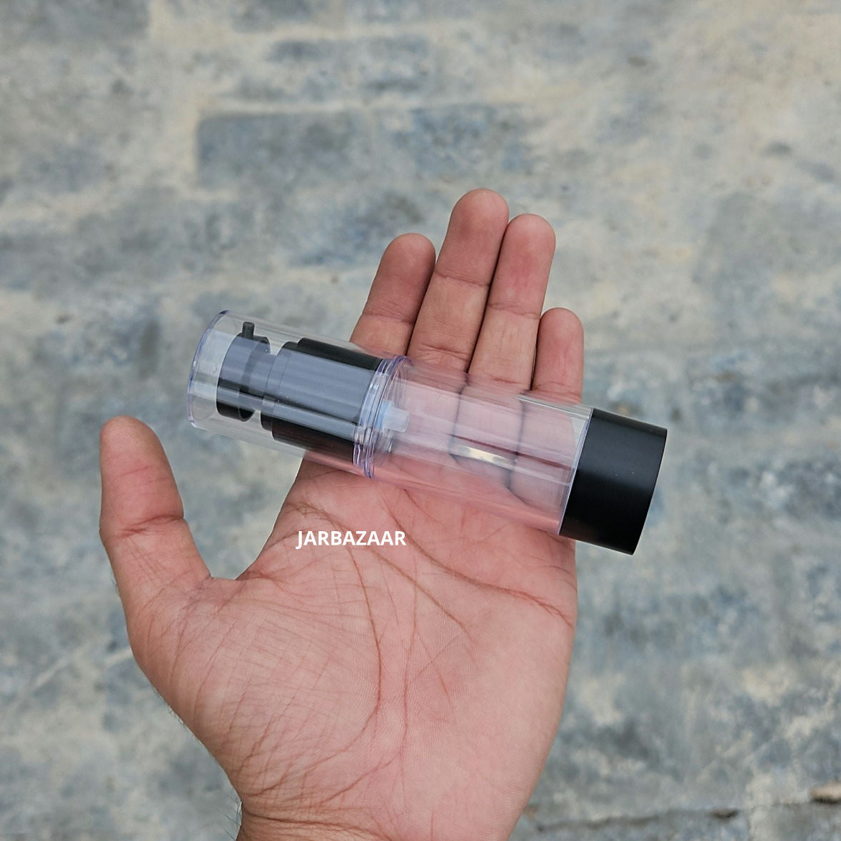 30 ML Black Airless Bottle