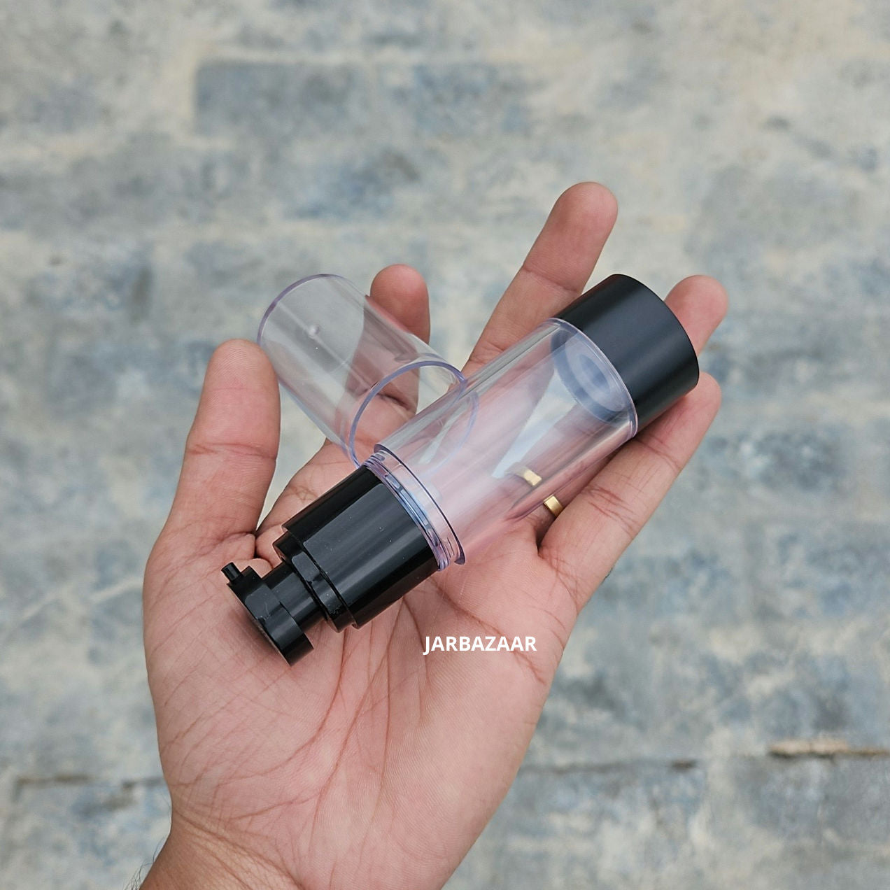 30 ML Black Airless Bottle