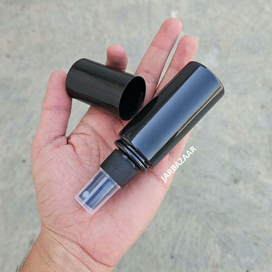 50 Ml Milan Black Spray Bottle