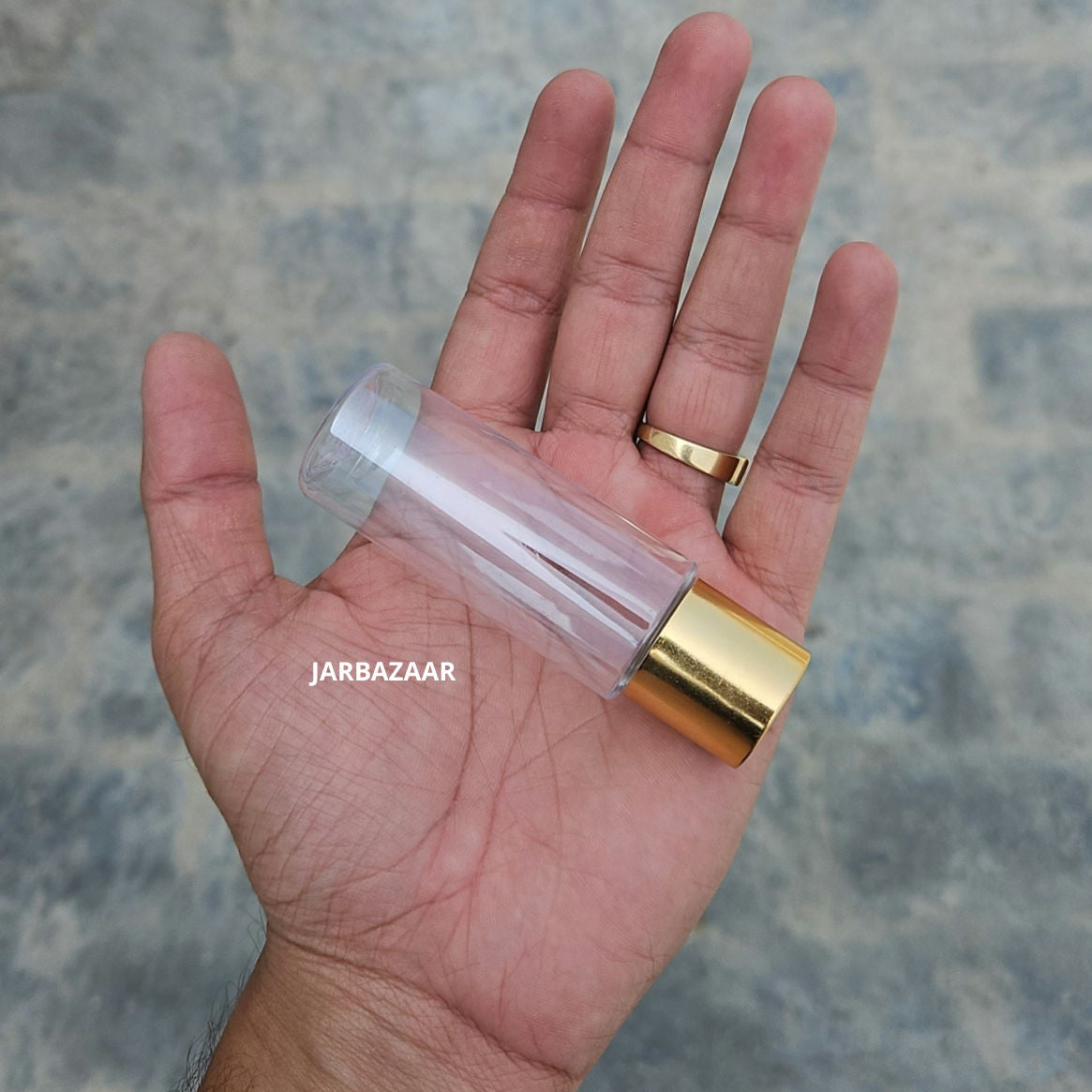 30 ml Gli Clear Pet Bottle (Golden Cap)