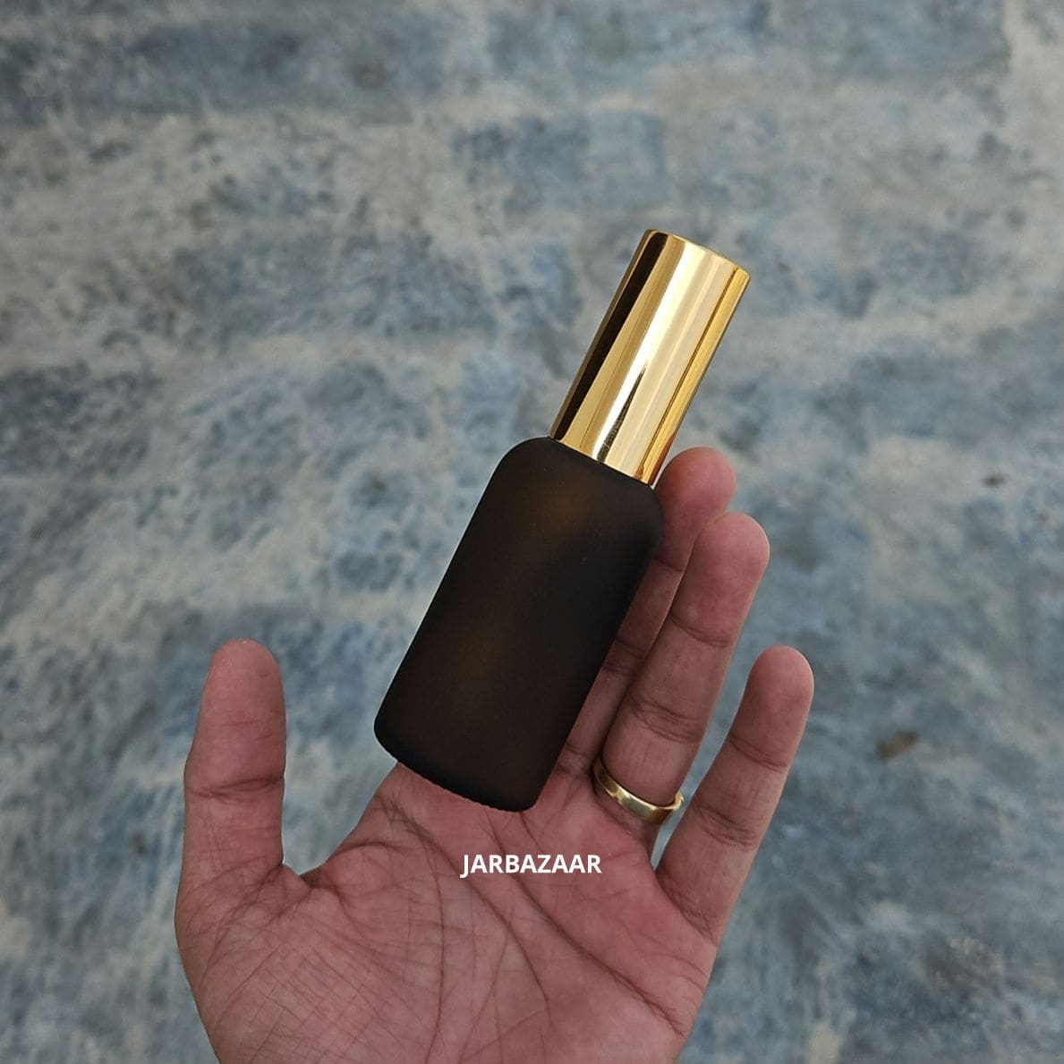 50 ML Amber Frosted Glass Perfume Bottle