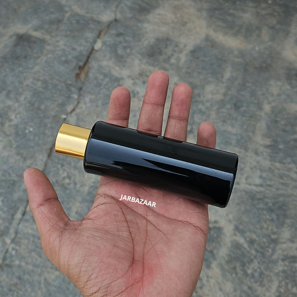 100 ml Gli Black Pet Bottle (Golden Cap)