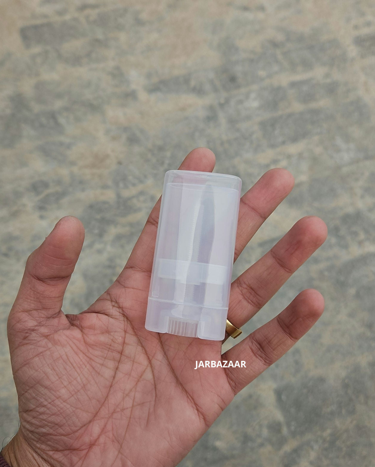 15 Gram Transparent Stick Container
