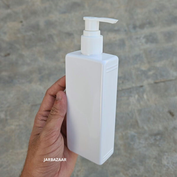 250 ML Rectangle Milky Dispenser Bottle