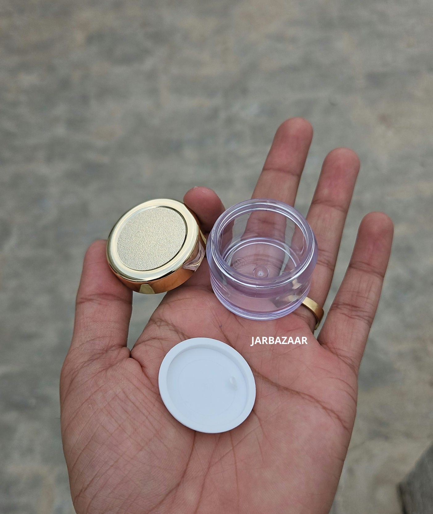 15 Gram Transparent Sanjar (Golden Cap)