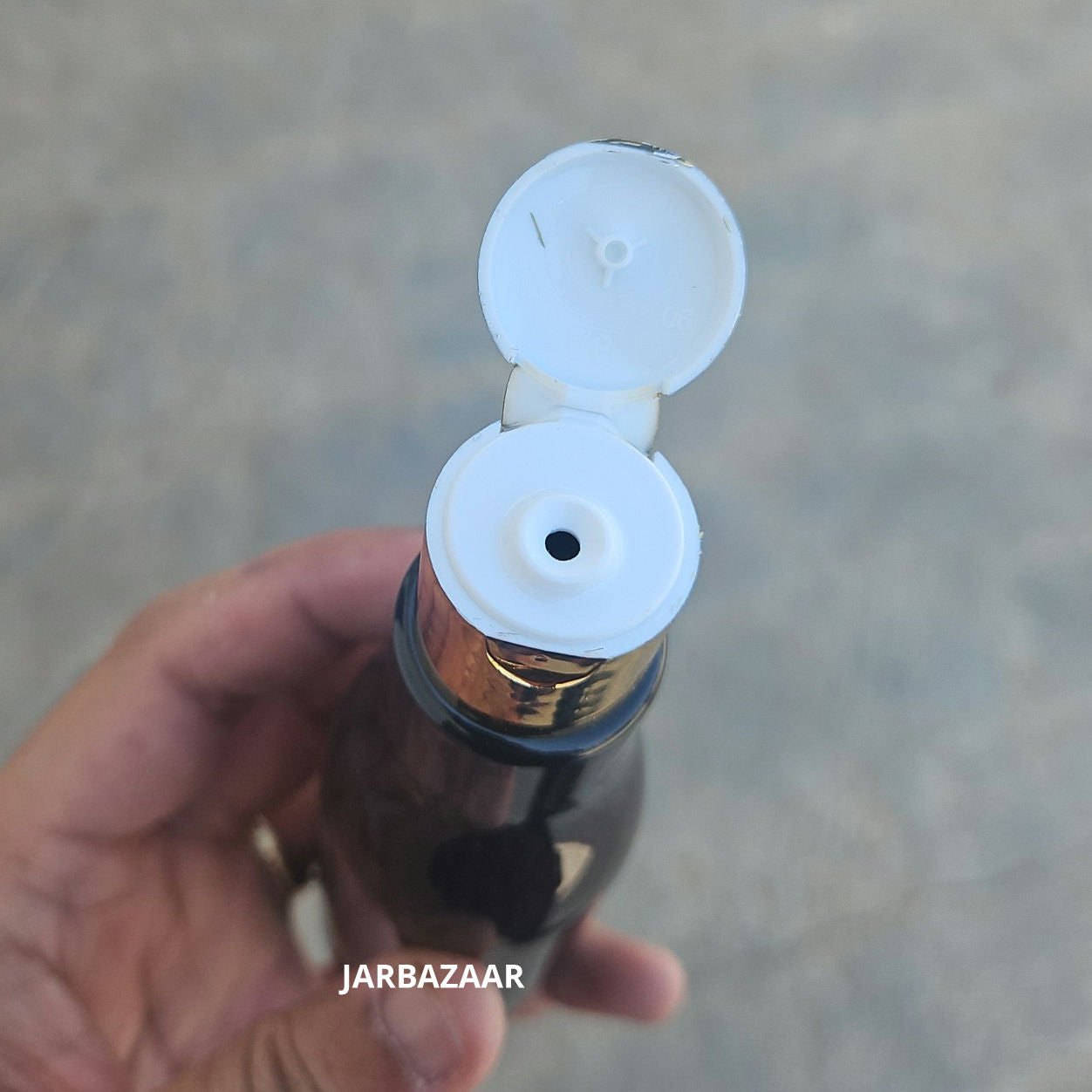 100 ML Asta Amber Pet Bottle (With Golden Fliptop Caps)