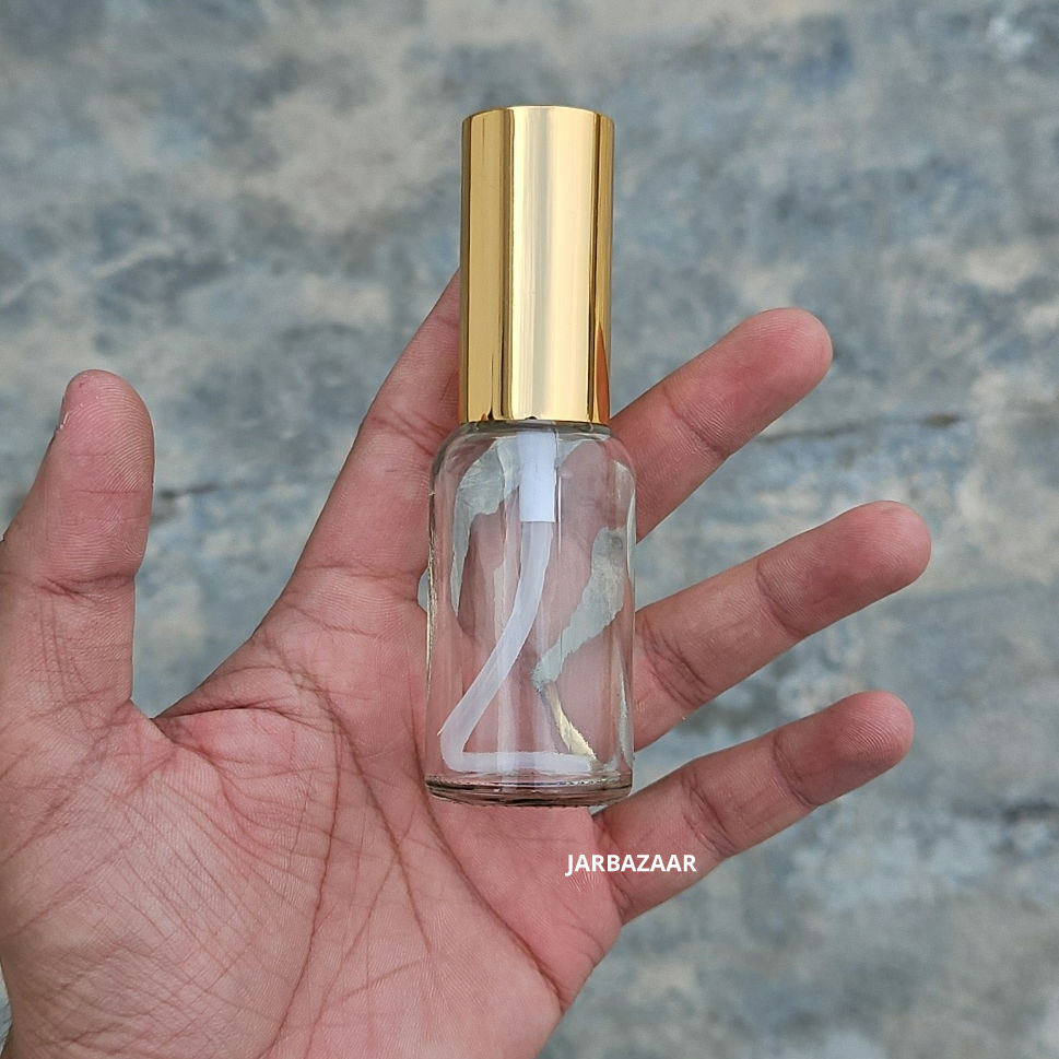 30 ML Clear Glass Perfume Bottle