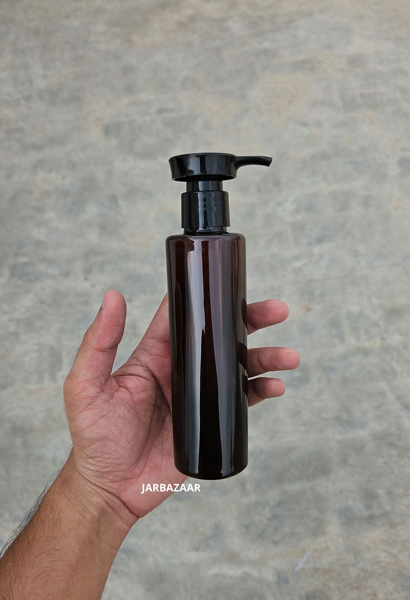 200 ML Sleek Amber Dispenser Bottle