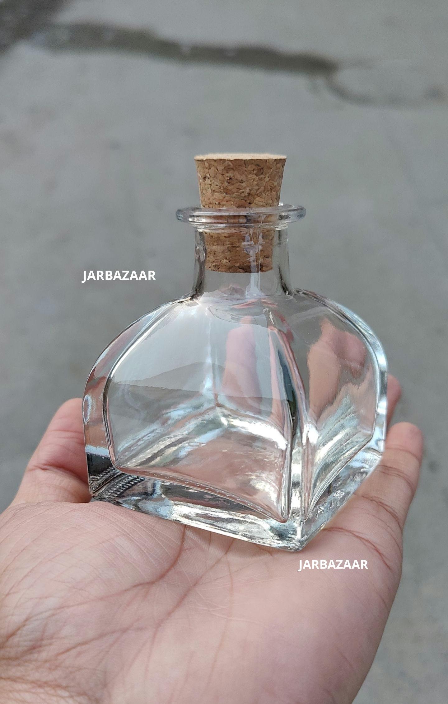 100 ML Triangle Cork Bottle