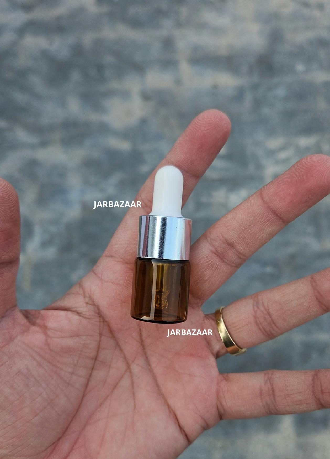 5 ML Amber Dropper Bottle