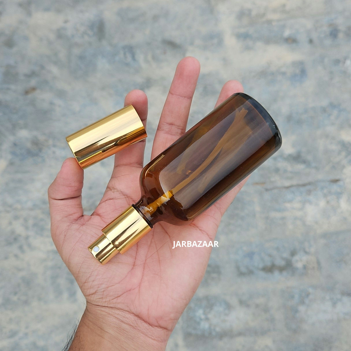 100 ML Amber Glass Perfume Bottle