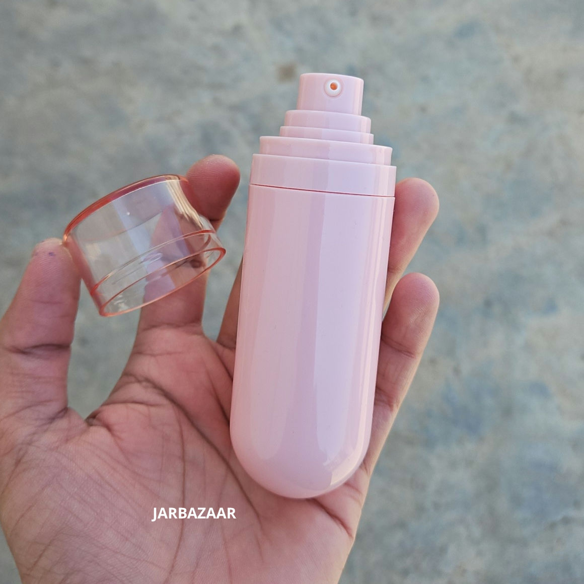 50 ML "Upside - Down" Airless Bottle (Baby Pink)