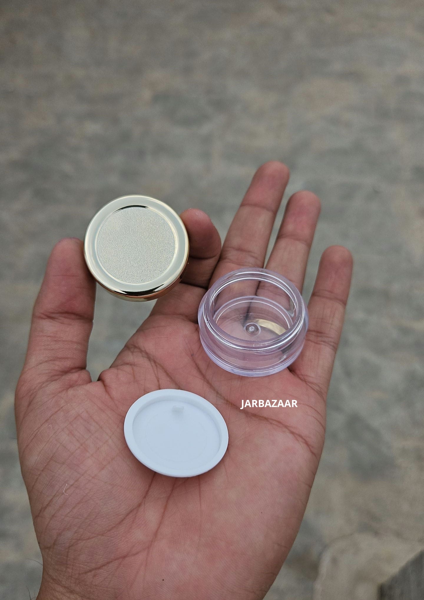8 Gram Transparent Sanjar (Golden Cap)