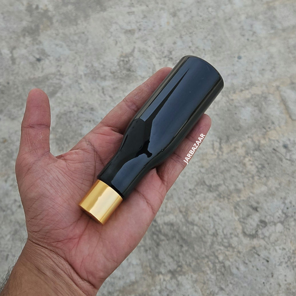 100 ml Asta Black Pet Bottle (Golden Cap)