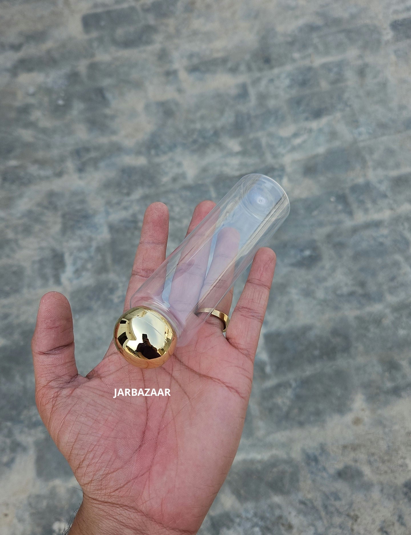 100 ML Sleek T.p Bottle (Golden Dome Cap)