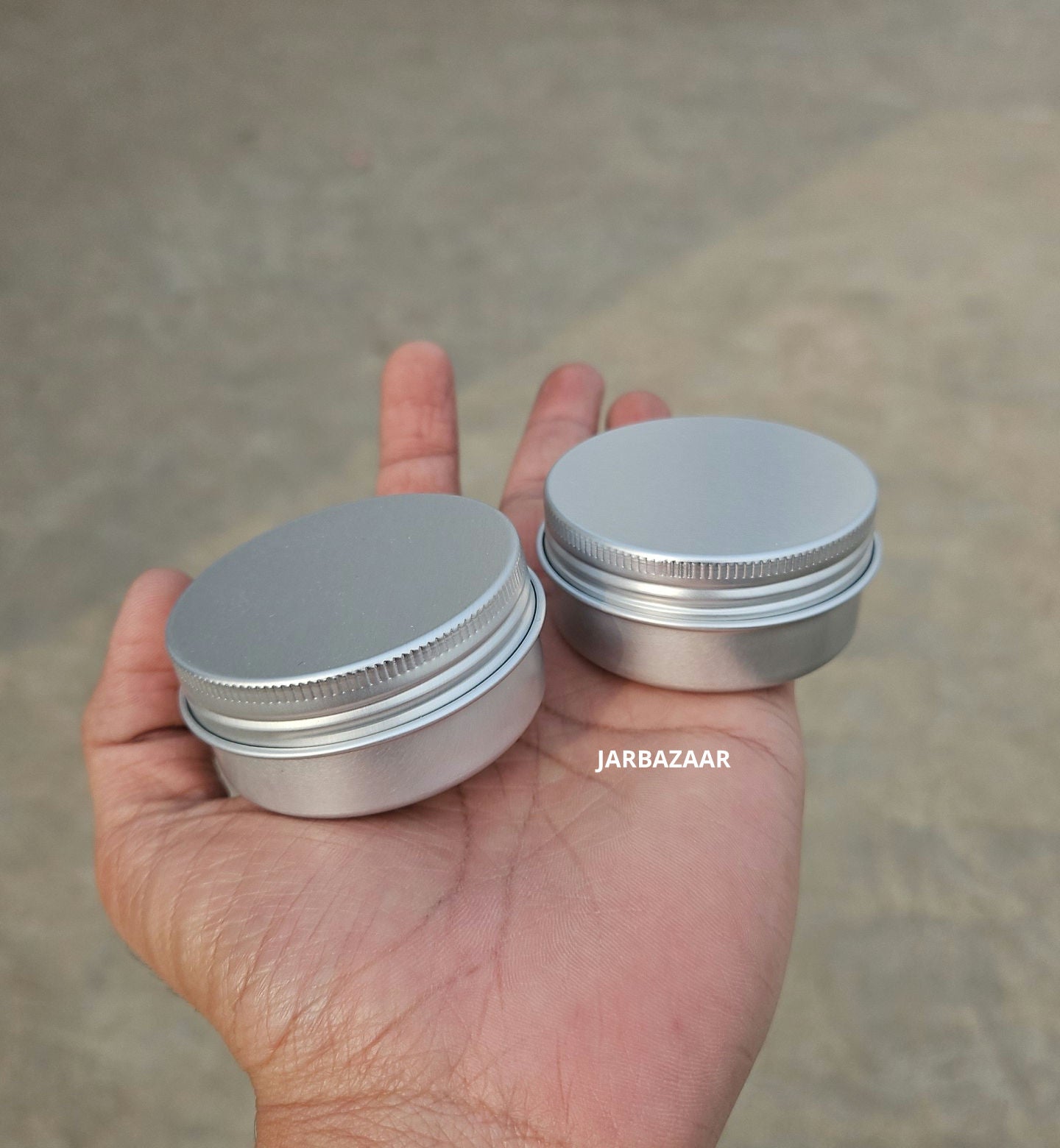 50 Gram Aluminium Tin