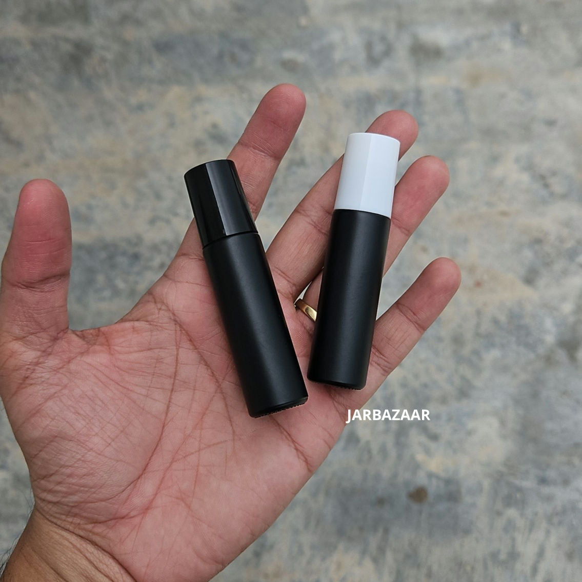 10 ML Matte Black Rollon (Black/White Cap)