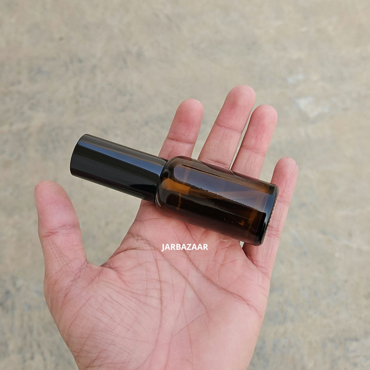 30 ml Amber Glass bottle (With Premium Black Serum Pumps)