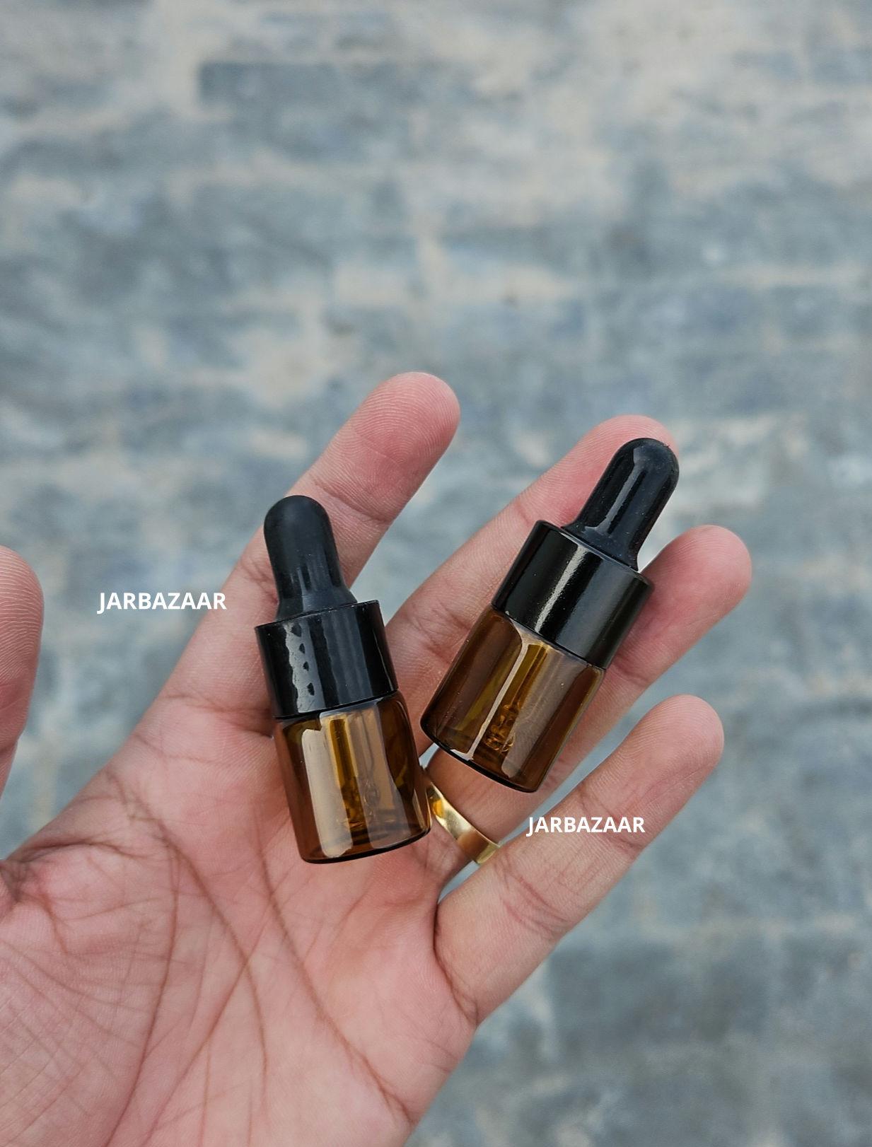 5 ML Amber Dropper Bottle