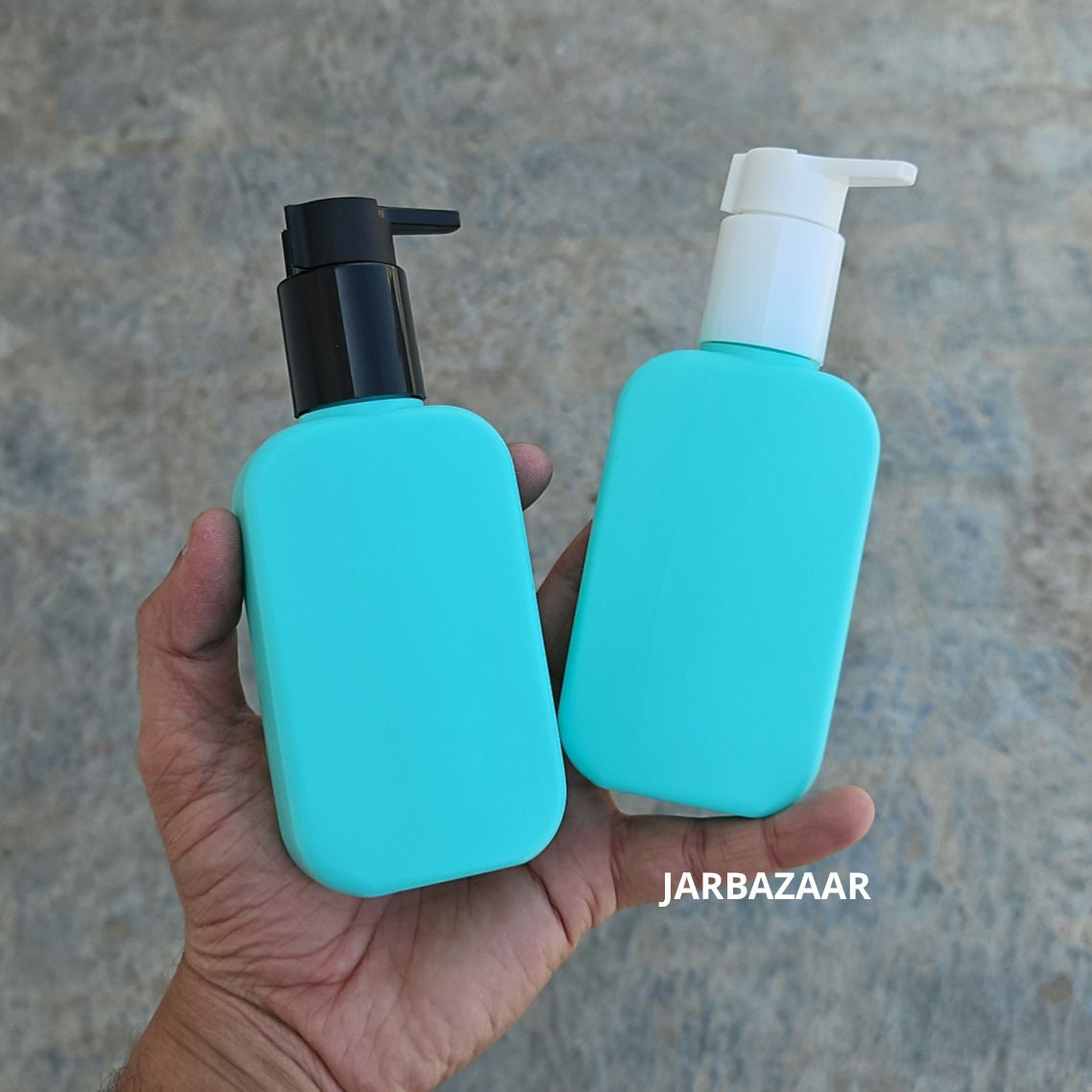 125 ML Flat Tile Green - HDPE BOTTLE (With ClipLock Dispenser Pumps)