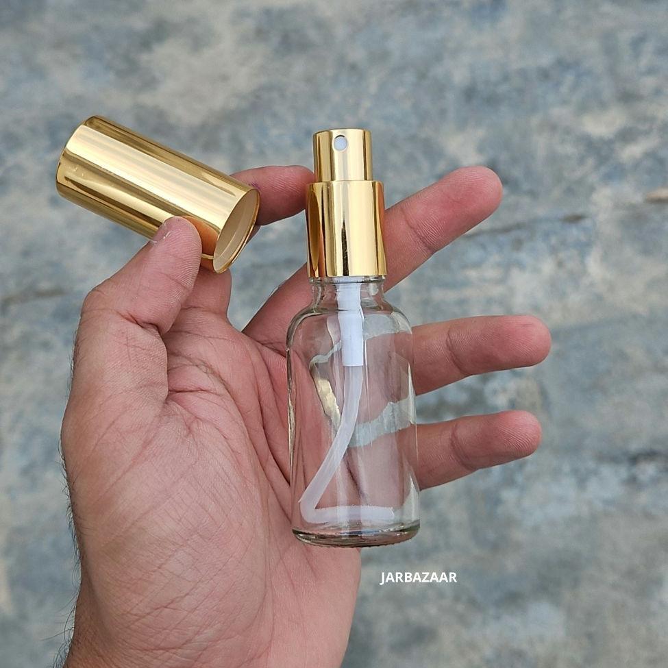 30 ML Clear Glass Perfume Bottle
