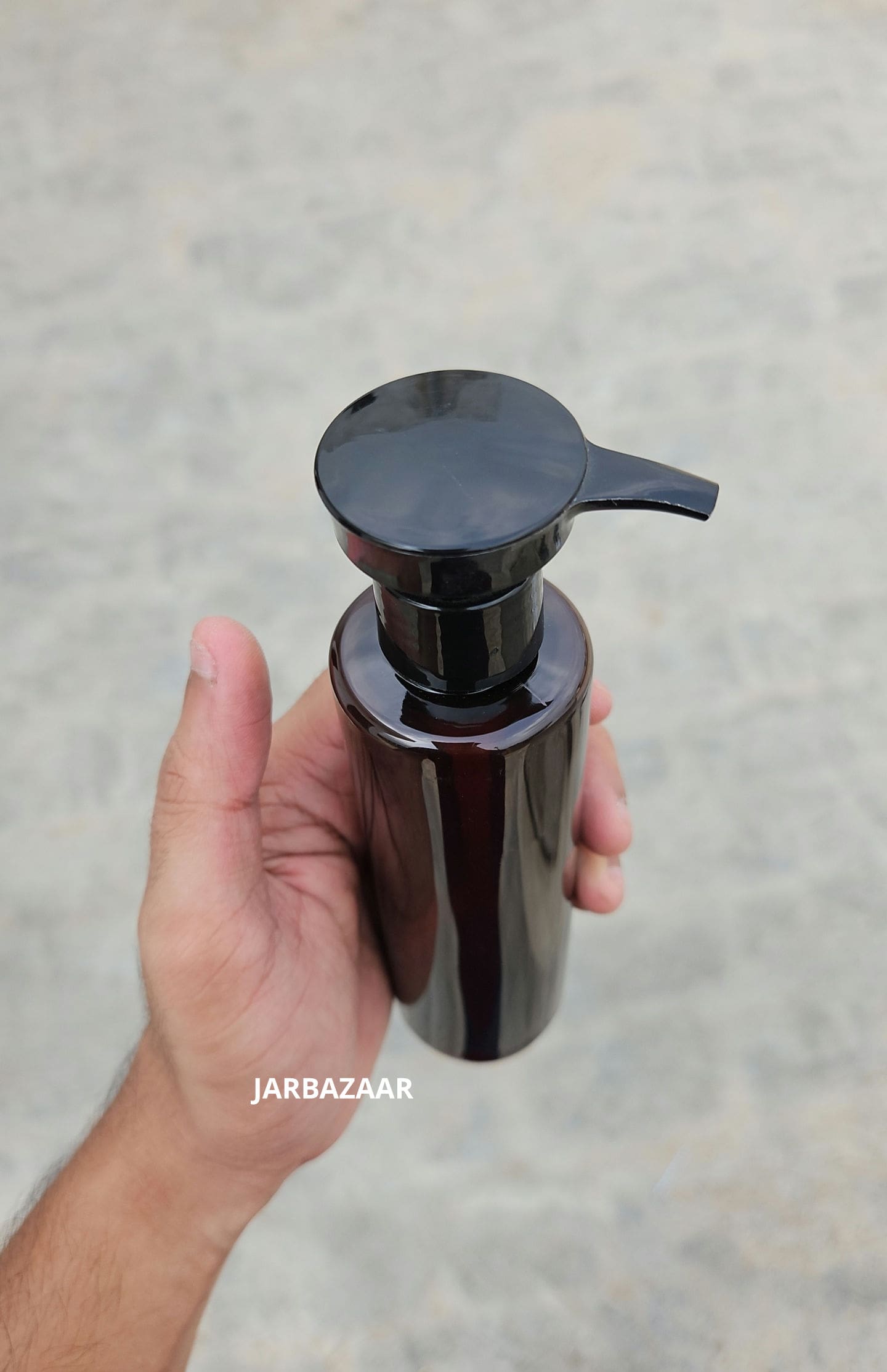 200 ML Sleek Amber Dispenser Bottle