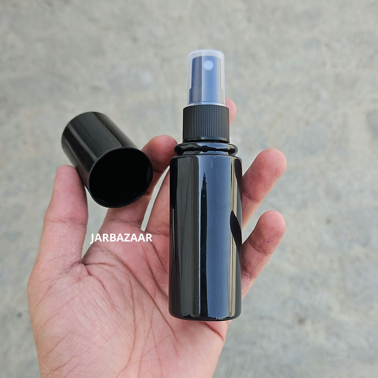 50 Ml Milan Black Spray Bottle