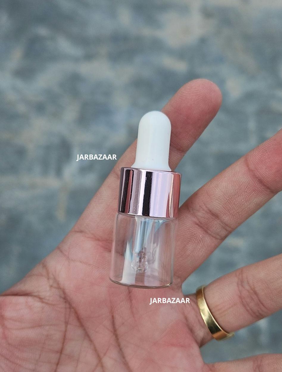5 ML Clear Dropper Bottle