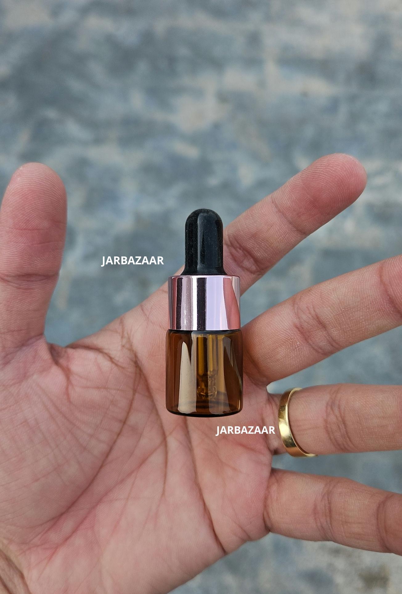 5 ML Amber Dropper Bottle