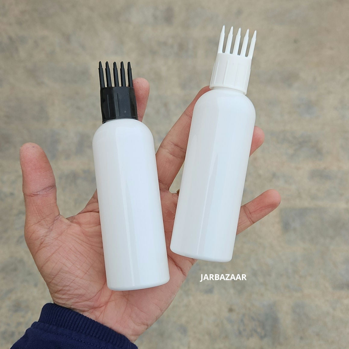 100 ML Avon White Pet Bottle (With Comb Cap)