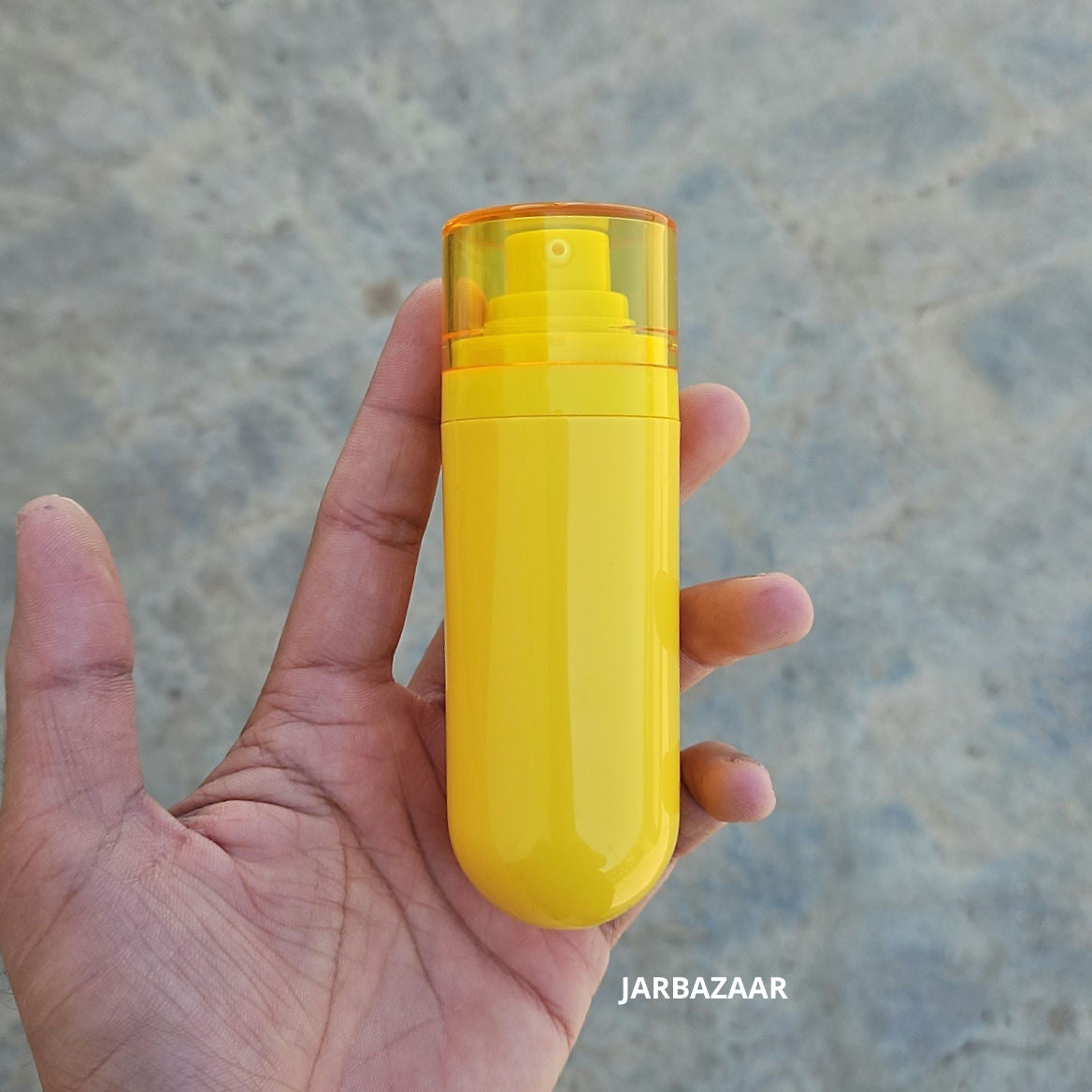 50 ML "Upside - Down" Airless Bottle (Yellow)