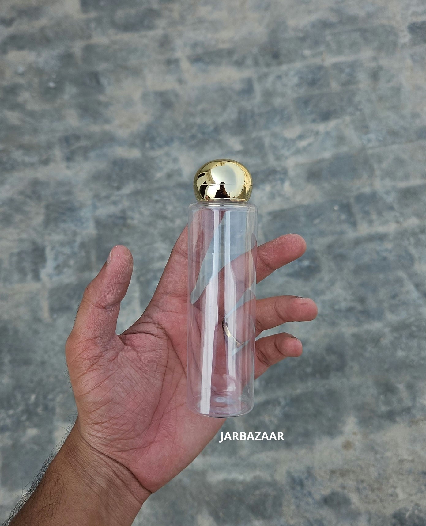 100 ML Sleek T.p Bottle (Golden Dome Cap)