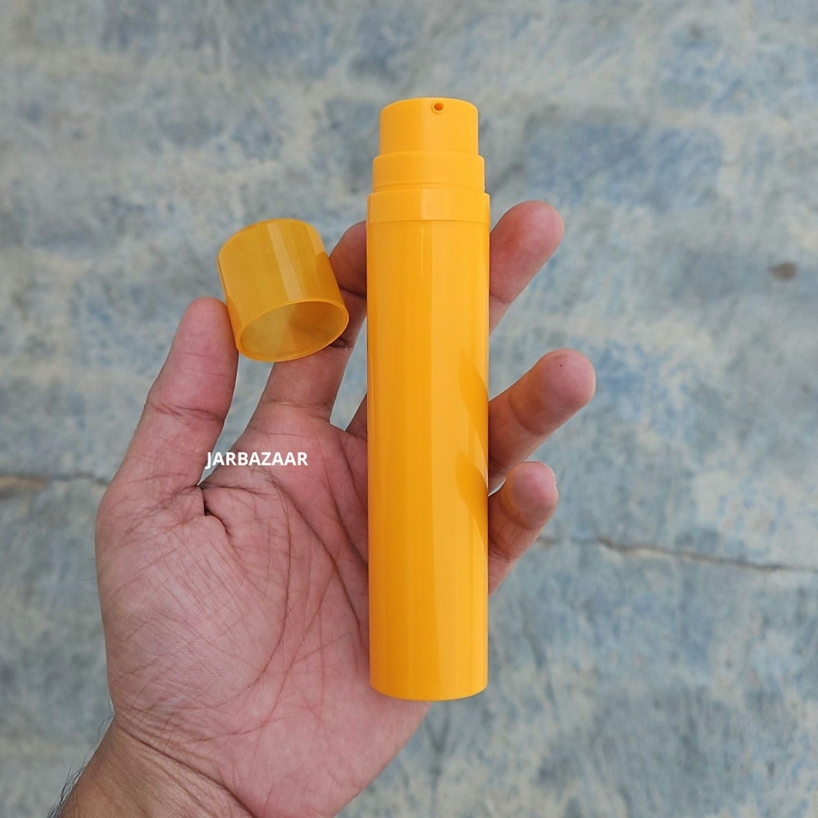 50 ML Sleek Orange Airless Bottle