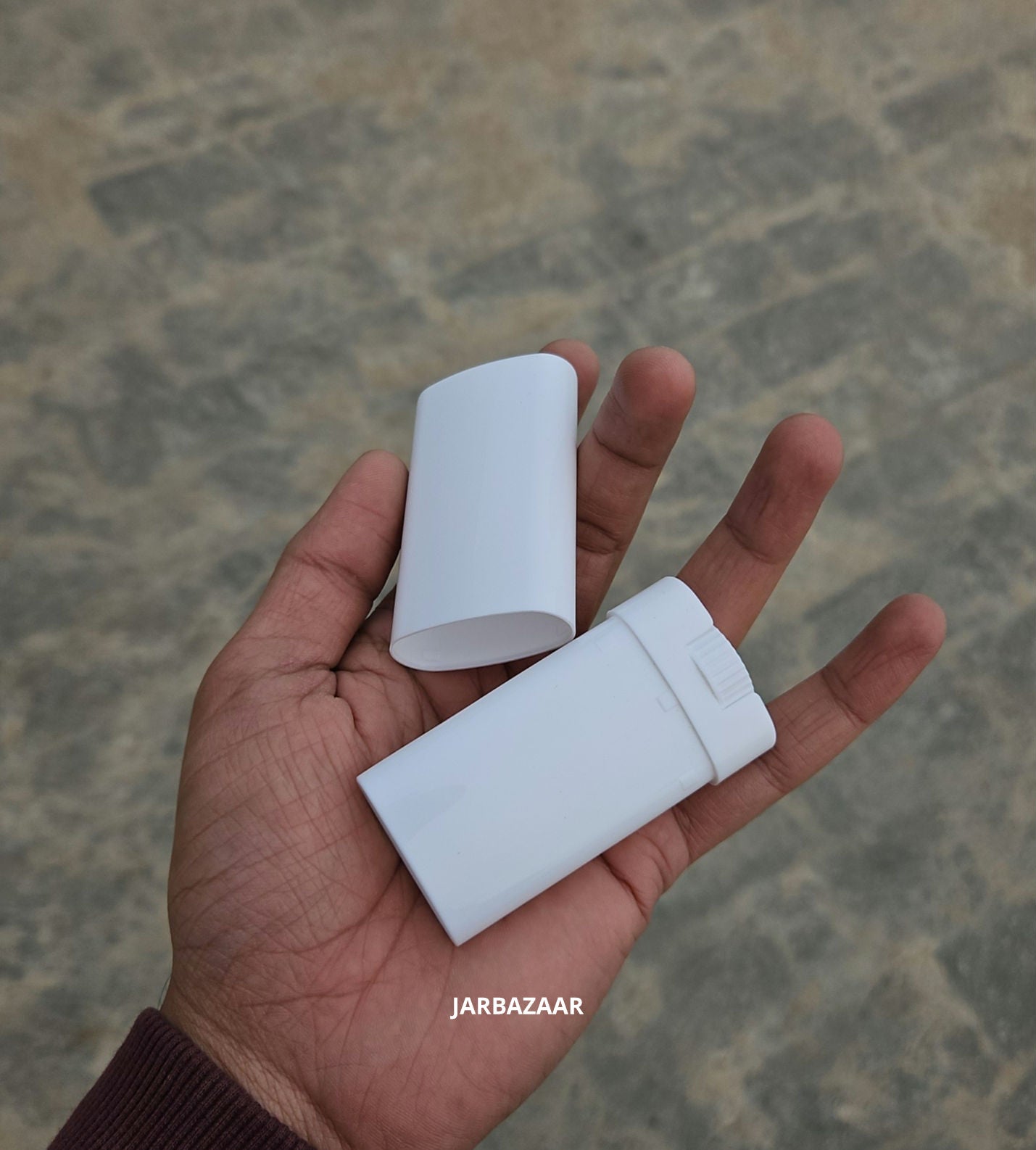 15 Gram White Stick Container