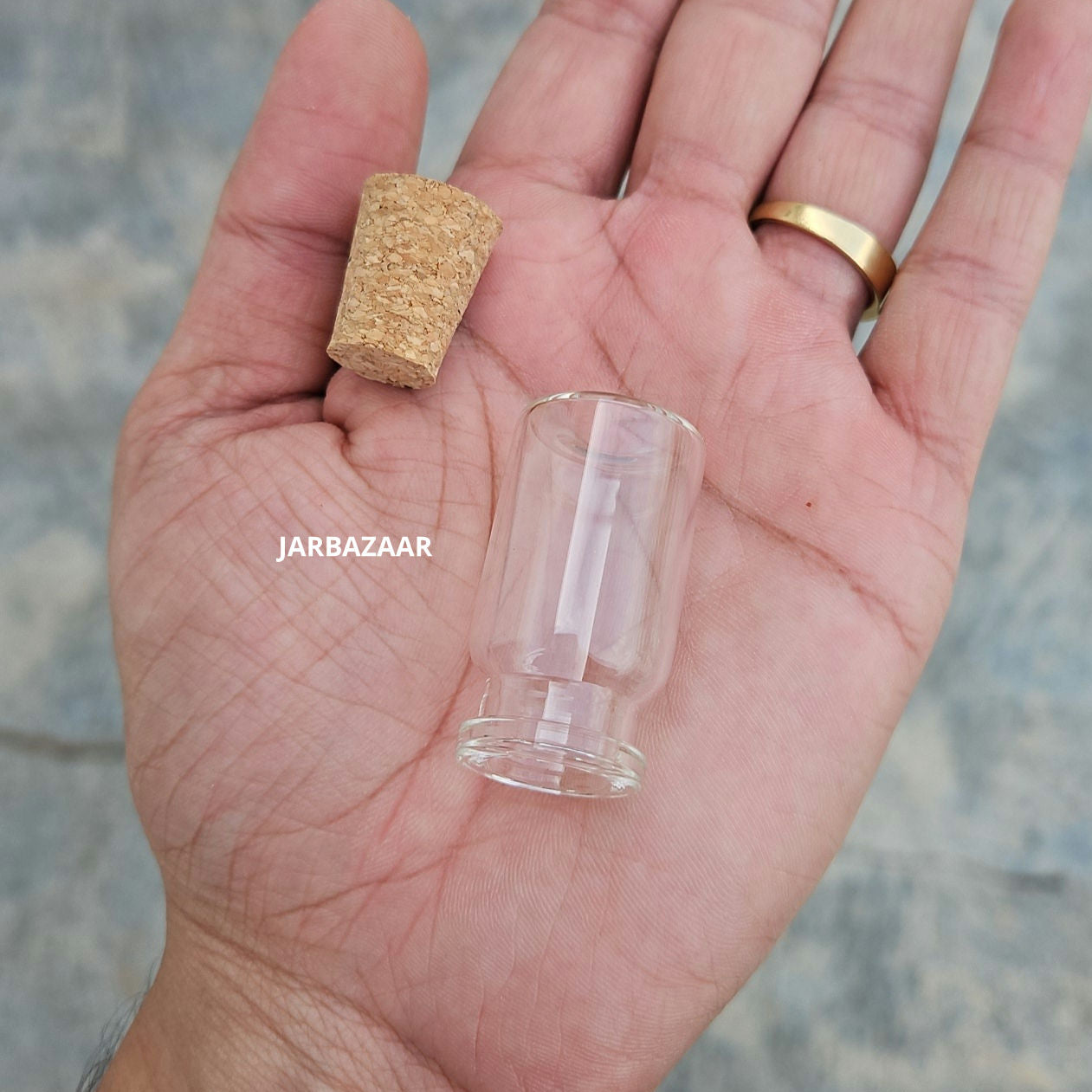 5 ML CORK BOTTLE
